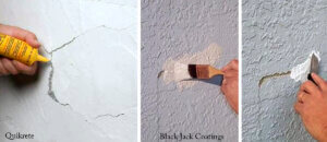 Repairing stucco procedure