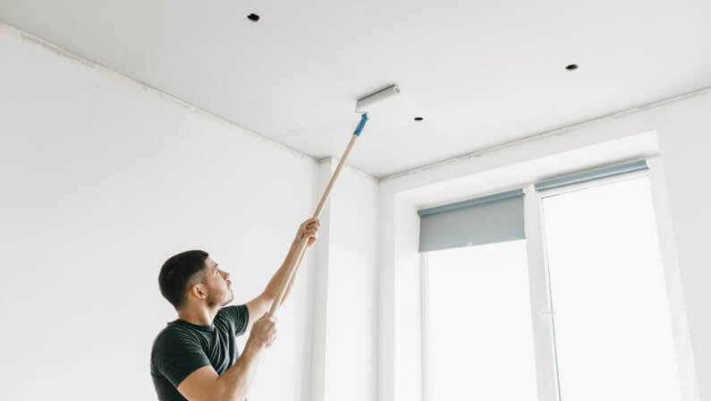 professional help painting ceiling