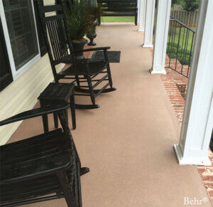concrete paint assortment