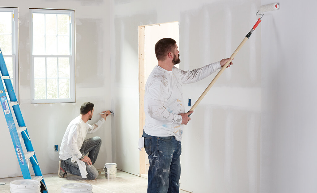 How to Paint NEW Dry Wall
